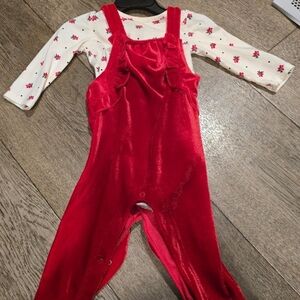 Wonder Nation Baby Outfit with Red and White